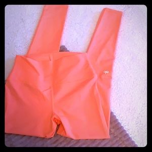 Alo Bright Orange Leggings